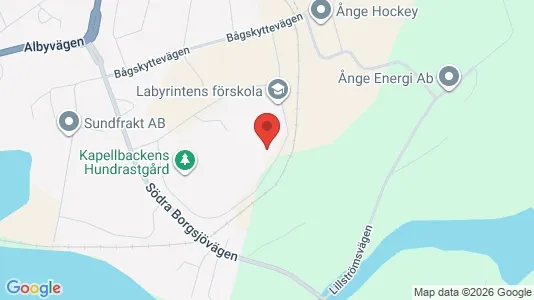 Apartments for rent i Ånge - kort over placeringen