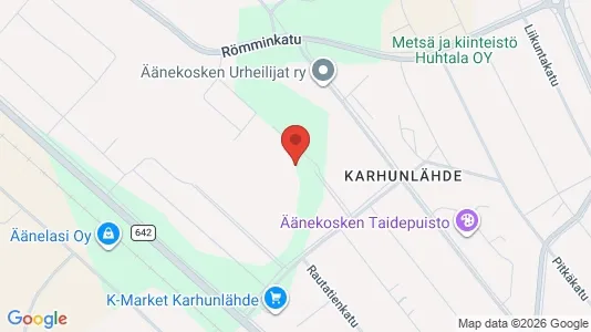 Apartments for rent i Äänekoski - kort over placeringen