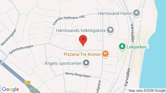 Apartments for rent i Härnösand - kort over placeringen