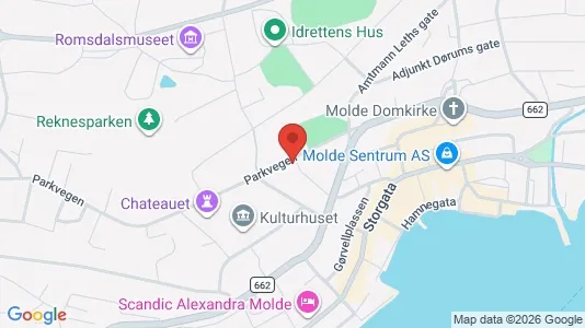 Apartments for rent i Molde - kort over placeringen