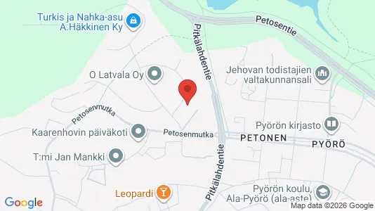 Apartments for rent i Kuopio - kort over placeringen