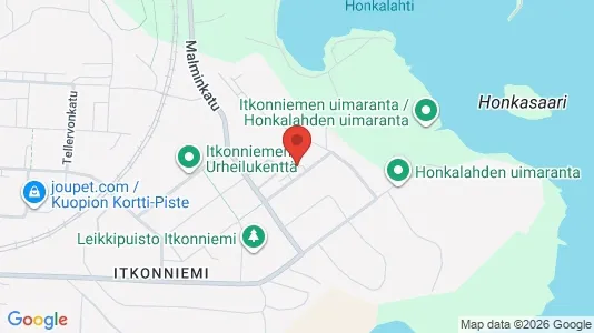 Apartments for rent i Kuopio - kort over placeringen
