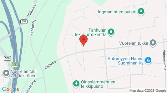 Apartments for rent i Siilinjärvi - kort over placeringen