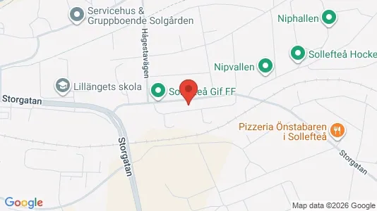 Apartments for rent i Sollefteå - kort over placeringen