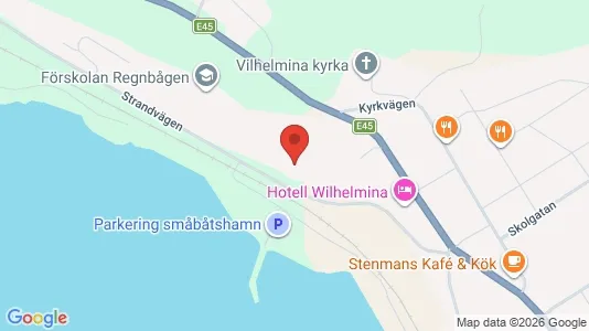 Apartments for rent i Vilhelmina - kort over placeringen