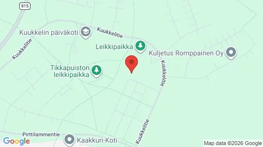 Apartments for rent i Oulu - kort over placeringen