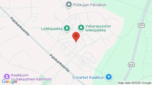 Apartments for rent i Oulu - kort over placeringen