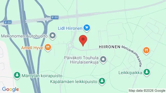 Apartments for rent i Oulu - kort over placeringen