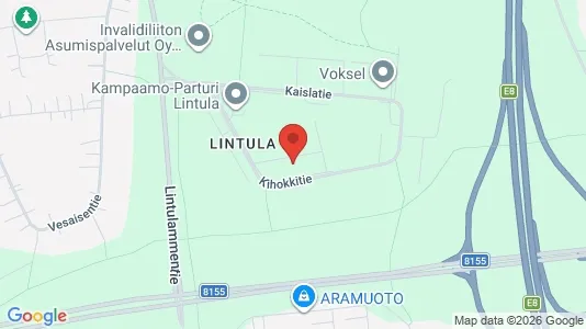 Apartments for rent i Oulu - kort over placeringen
