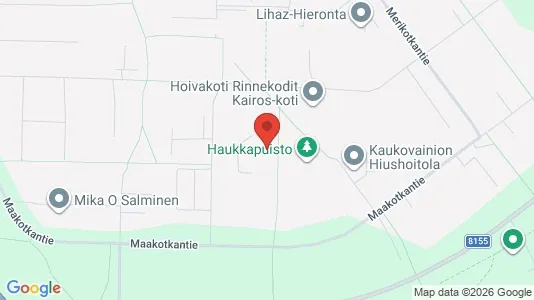 Apartments for rent i Oulu - kort over placeringen