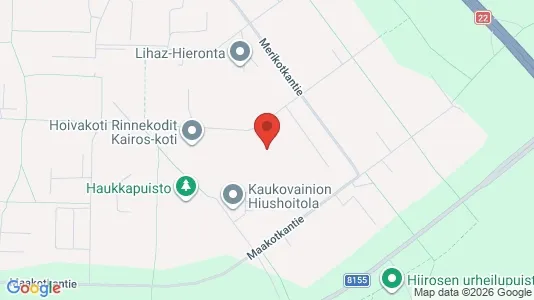 Apartments for rent i Oulu - kort over placeringen