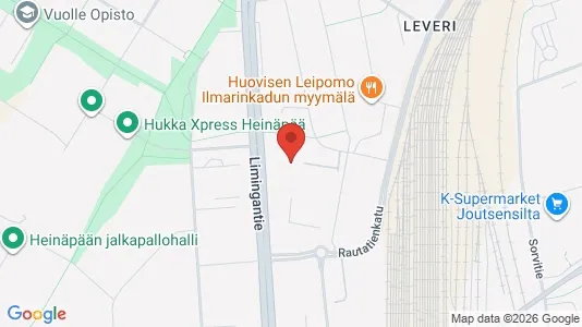 Apartments for rent i Oulu - kort over placeringen