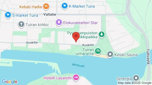 Apartments for rent i Oulu - kort over placeringen