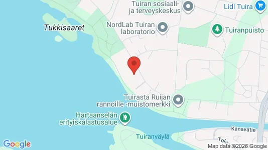 Apartments for rent i Oulu - kort over placeringen
