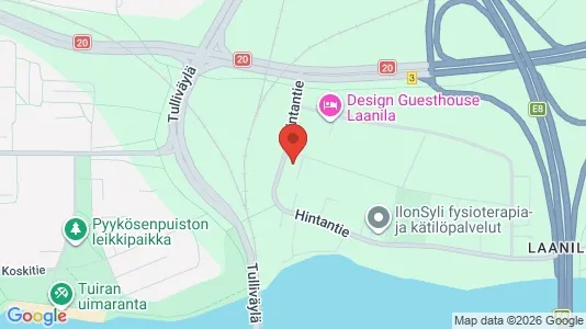 Apartments for rent i Oulu - kort over placeringen