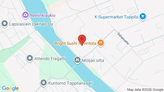 Apartments for rent i Oulu - kort over placeringen