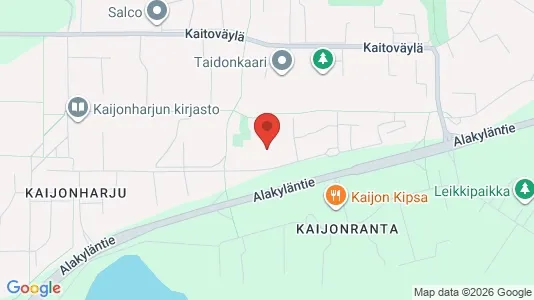 Apartments for rent i Oulu - kort over placeringen