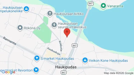 Apartments for rent i Oulu - kort over placeringen