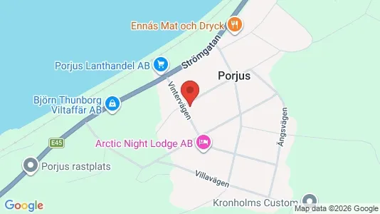 Apartments for rent i Jokkmokk - kort over placeringen