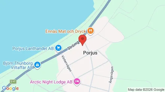 Apartments for rent i Jokkmokk - kort over placeringen