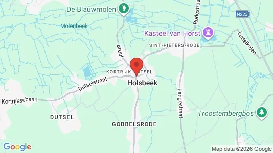 Apartments for rent i Holsbeek - kort over placeringen
