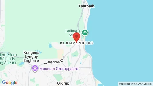 Apartments for rent i Klampenborg - kort over placeringen