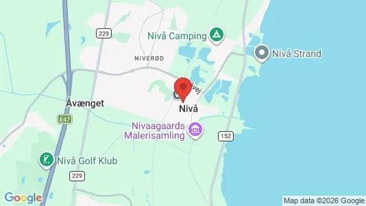 Apartments for rent i Nivå - kort over placeringen