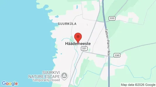 Houses for rent i Häädemeeste - kort over placeringen