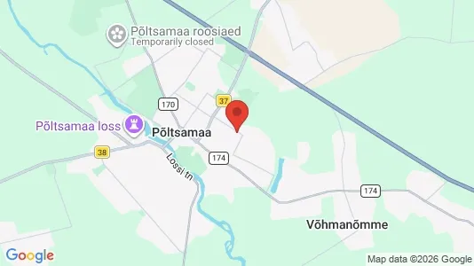 Houses for rent i Sauga - kort over placeringen