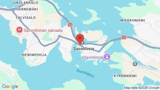 Houses for rent i Savonlinna - kort over placeringen