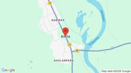 Apartments for rent i Kittilä - kort over placeringen