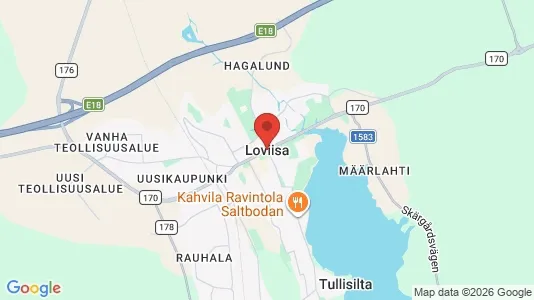 Houses for rent i Loviisa - kort over placeringen