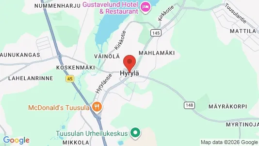 Apartments for rent i Tuusula - kort over placeringen