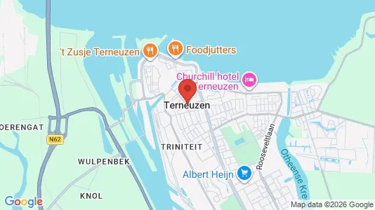 Houses for rent i Terneuzen - kort over placeringen