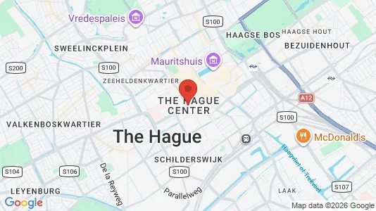 Houses for rent i The Hague Centrum - kort over placeringen