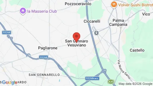 Apartments for rent i San Gennaro Vesuviano - kort over placeringen
