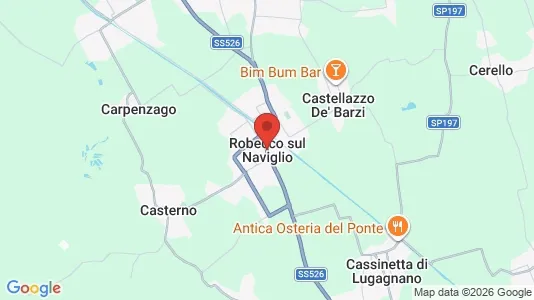 Apartments for rent i Robecco sul Naviglio - kort over placeringen