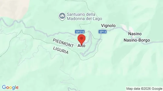 Apartments for rent i Alto - kort over placeringen
