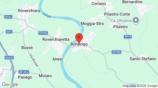 Apartments for rent i Bonavigo - kort over placeringen