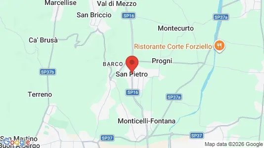 Apartments for rent i Lavagno - kort over placeringen
