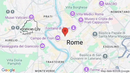 Apartments for rent i Roma Municipio I – Centro Storico - kort over placeringen