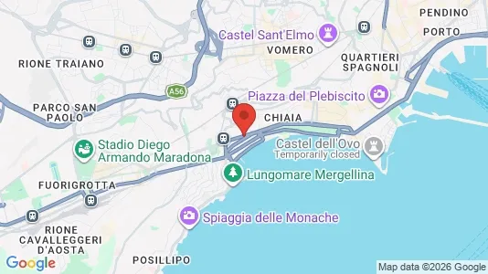 Apartments for rent i Napoli Municipalità 1 - kort over placeringen