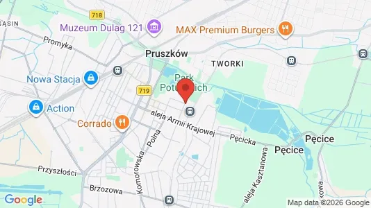 Apartments for rent i Pruszkowski - kort over placeringen