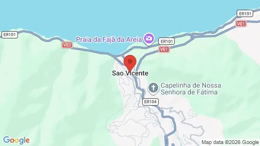 Apartments for rent i São Vicente - kort over placeringen