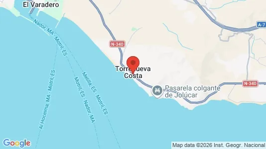 Apartments for rent i Torrenueva - kort over placeringen