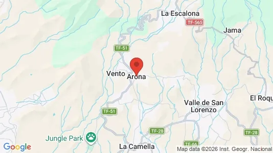 Apartments for rent i Arona - kort over placeringen