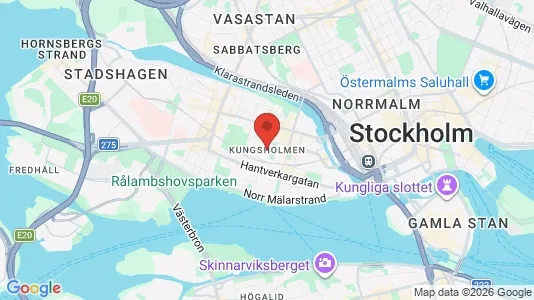 Apartments for rent i Kungsholmen - kort over placeringen