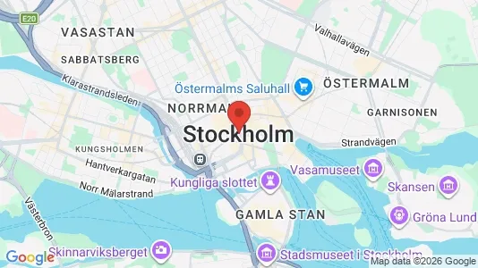 Houses for rent i Stockholm South - kort over placeringen