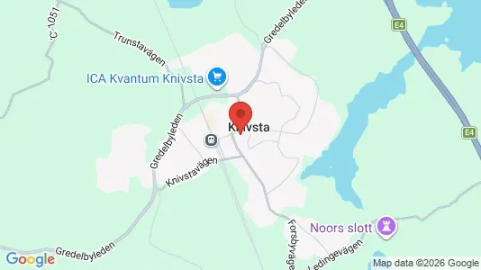 Apartments for rent i Knivsta - kort over placeringen