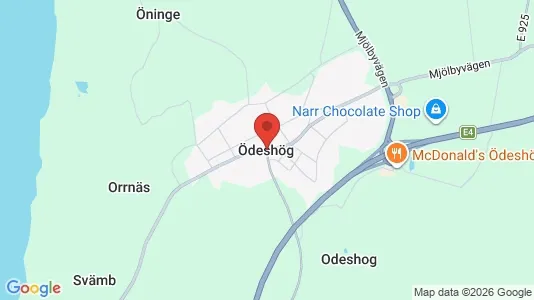 Houses for rent i Ödeshög - kort over placeringen